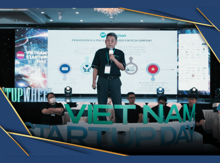 Pewarisan.com telah menyertai suatu pertandingan Startup Wheel di Vietnam.