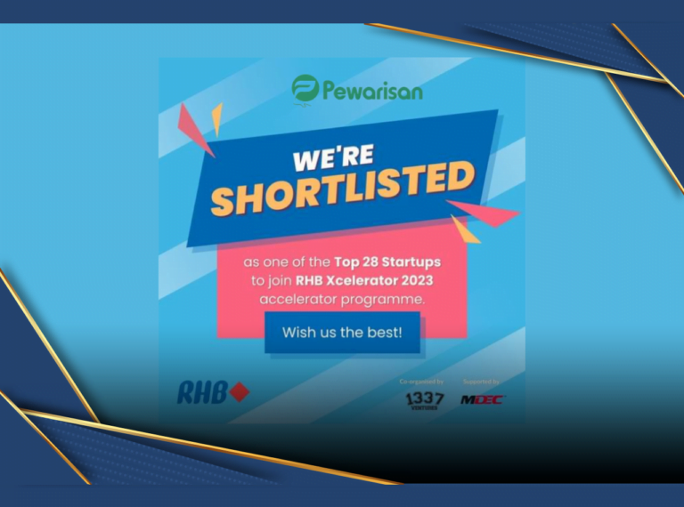 Pewarisan Selected as Top28 for RHB Xcelerator programme