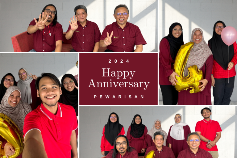 Happy 4th Anniversary Pewarisan!